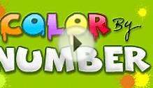 Color By Number - Number Learning Game for Preschool Kids